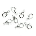 thumbnail image 1 of Cousin DIY Metal Lobster Claw Clasp Set 7x12mm, 8 Pc, Silver Finish, 1 of 7