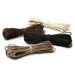 Thinsont Macrame Cord 6mm Natural Macrame Cotton Rope Soft Cotton Cord  Craft Knitting Braiding Thread 5mm*65M 