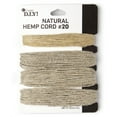 thumbnail image 1 of Cousin DIY Natural Hemp Twine, Medium Natural Brown, Multisizes, 4 Piece Roll, 106.7ft, 1 of 7