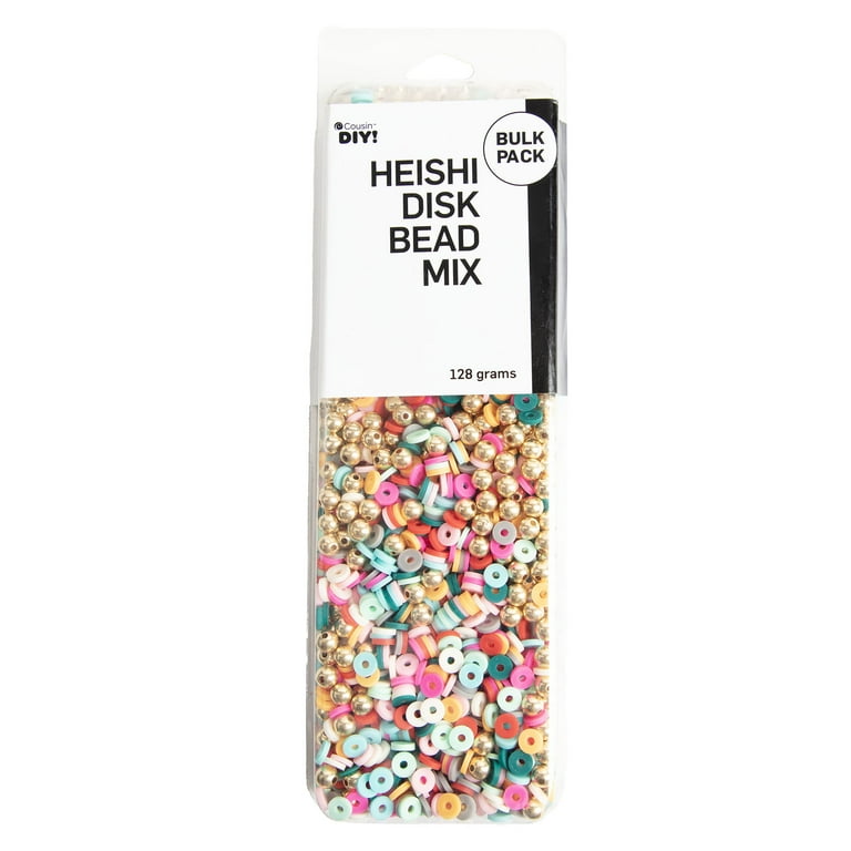 Cousin DIY Pastel Heishi Bead Mix Unisex for Adults Teens with