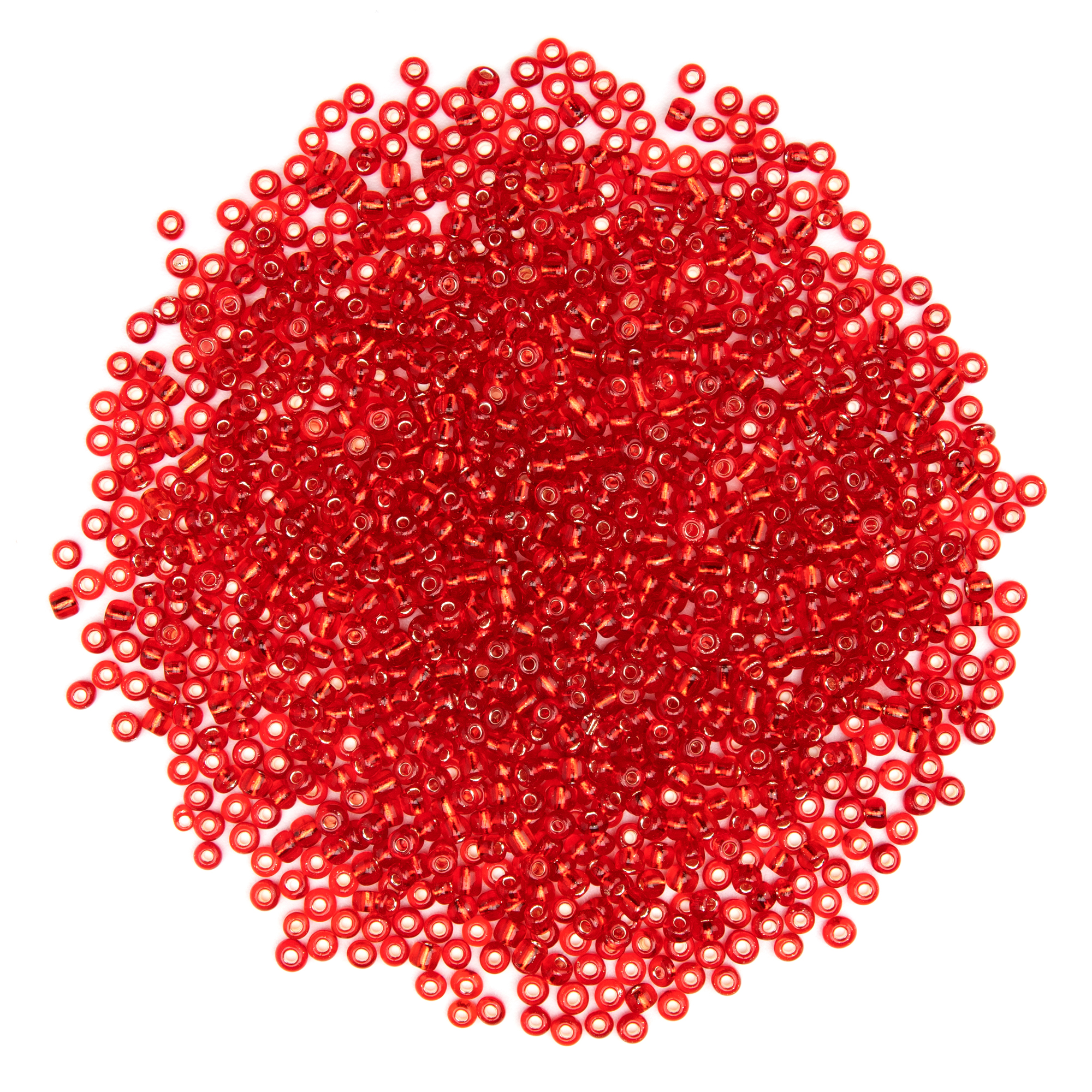 100g Glass Bead Mix - Red & Dark Red For Jewelry Making, Earrings, Necklaces