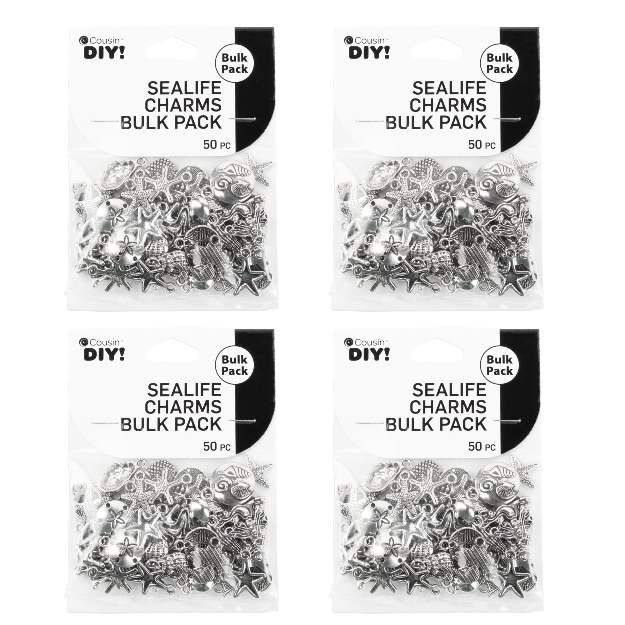 Cousin DIY Paillettennadeln Silber - 500 Stück Für Bastelarbeiten Und Applikationen