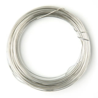 Creativity Street High Quality Craft Wire, 24 Yd, 24 Ga, Silver