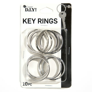 Paxcoo 120Pcs Keychain Tassels Acrylic Keychain Blanks Keychain Rings Bulk  for DIY Keychain Key Rings Craft Supplies Multicolors
