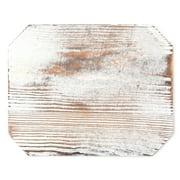 Cousin DIY Small Whitewash Rectangular Wood Plank for Crafts