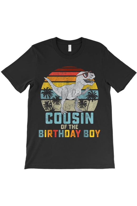 Cousin Dinosaur Boy Of The Birthday Boy Matching Family, Holiday G17219 Unisex T-Shirt, Up to Size 5XL