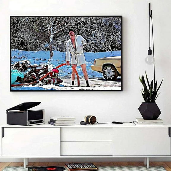 Cousin Eddie Shitter's Full Christmas Vacation poster horizontal 16 x 24 Inch Poster