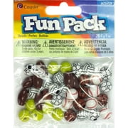 Cousin Fun Pack Acrylic Sports Beads, 1 oz, Assorted Balls