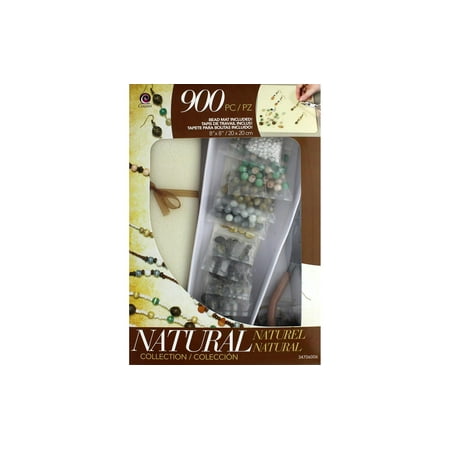 CousinDIY Jewelry Basics Class In A Box Kit-Natural Glass