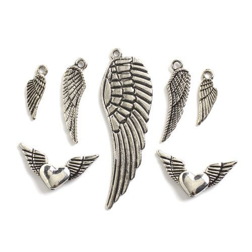 Cousin Metal Wing Charms, 1 Each - image 1 of 2