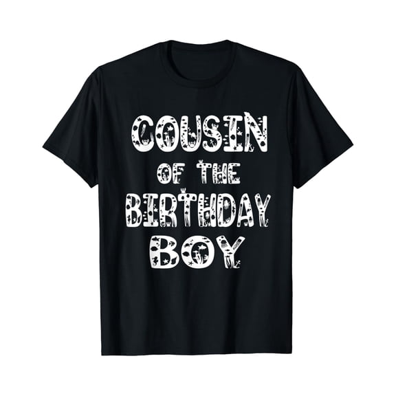 Cousin Of The Birthday Boy Fishing Lover B-Day Party T-Shirt