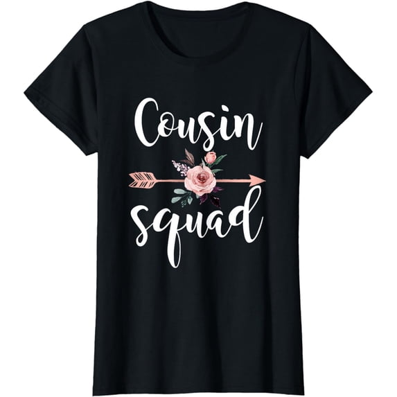Cousin Squad Girls Cousin Crew Teenagers Team Cousin Tribe T-Shirt