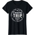 thumbnail image 1 of Cousin Trip 2025 Womens Weekend Vacation Matching Cousin T-Shirt, 1 of 4