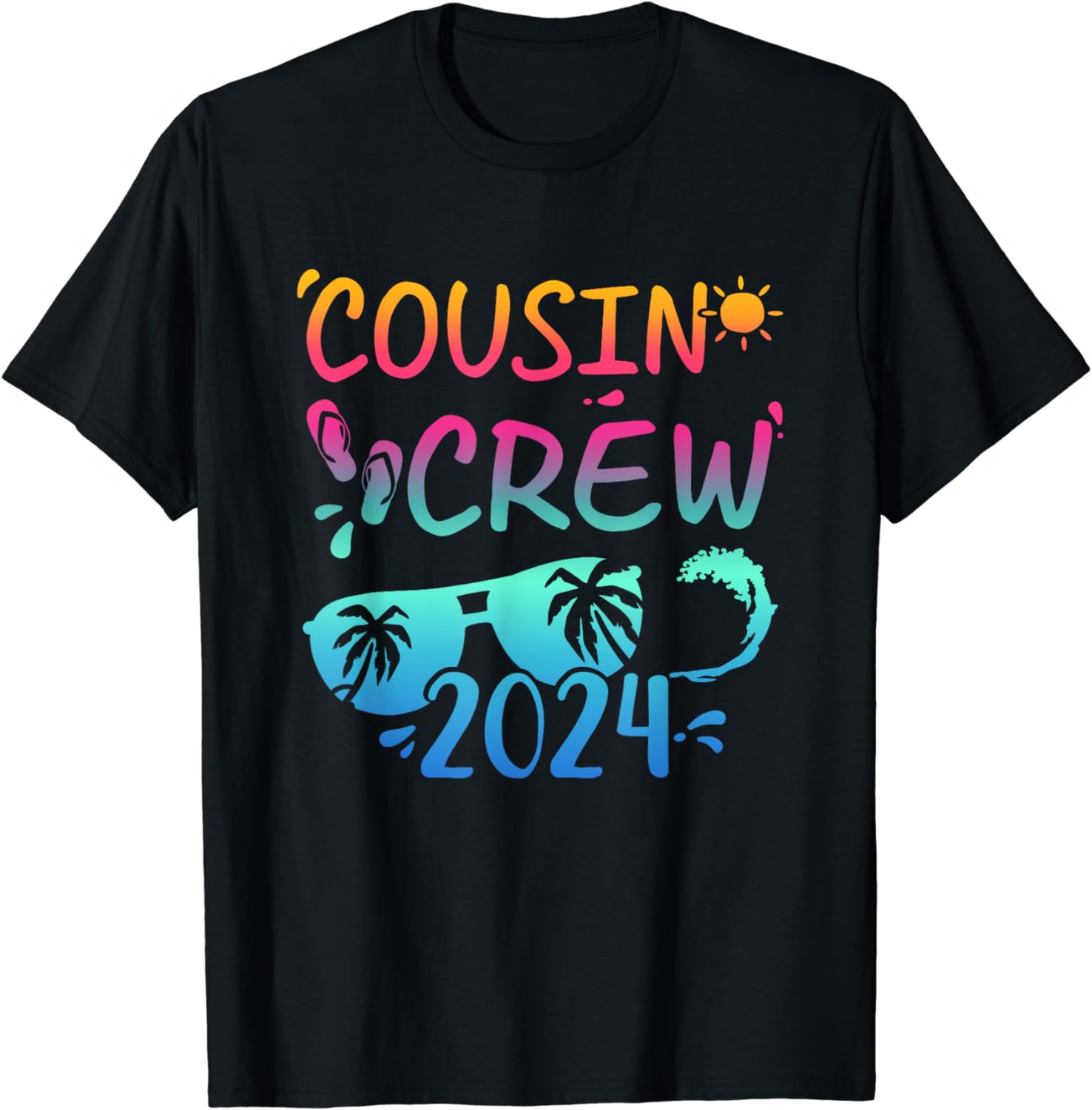 Cousin crew 2024 for summer vacation holiday family camp T-Shirt ...