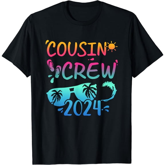 Cousin crew 2024 for summer vacation holiday family camp T-Shirt