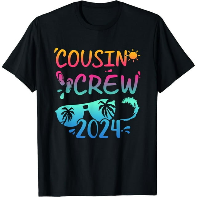 Cousin crew 2024 for summer vacation holiday family camp T-Shirt ...