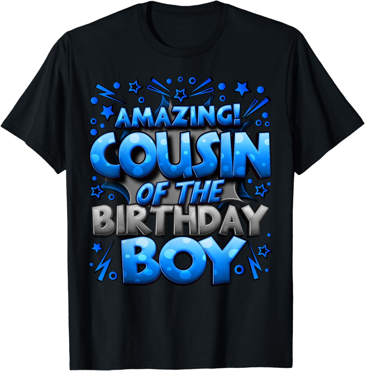 Cousin of the Birthday Boy Matching Family Cousin T-Shirt - Walmart.com