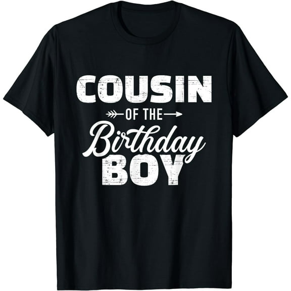 Cousin of the birthday boy son matching family T-Shirt