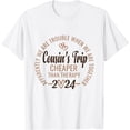 thumbnail image 1 of Cousin's Trip 2024 Cheaper Than A Therapy cousins cruise T-Shirt, 1 of 4