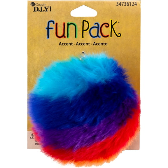 CousinDIY Accent Rainbow Pom-Poms