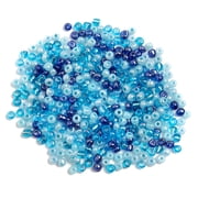 CousinDIY Aqua Seed Beads 6/0, 45g for Jewelry and Crafts