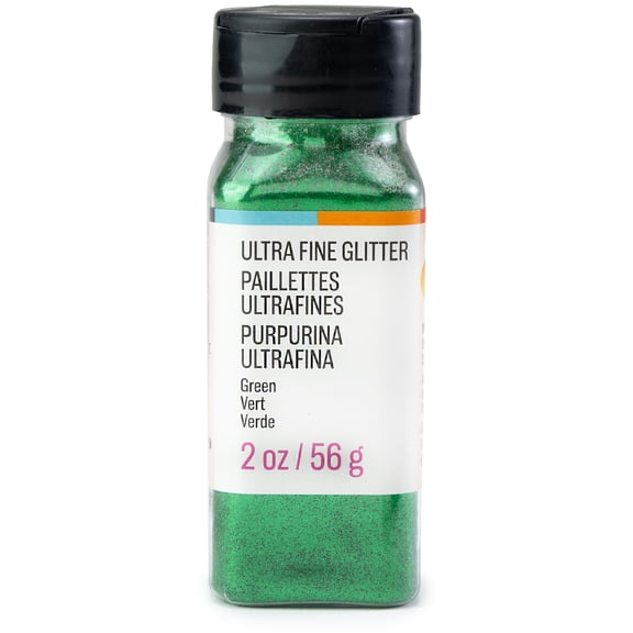 CousinDIY Extra Fine Glitter 2oz-Green