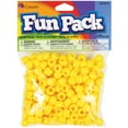 thumbnail image 1 of CousinDIY Fun Pack Acrylic Pony Beads 250/Pkg-Yellow, 1 of 2