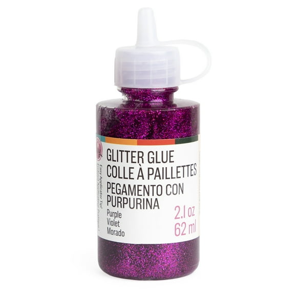 CousinDIY Glitter Glue 2.1oz-Purple