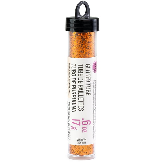 CousinDIY Glitter Tube 0.6oz (17g)-Orange