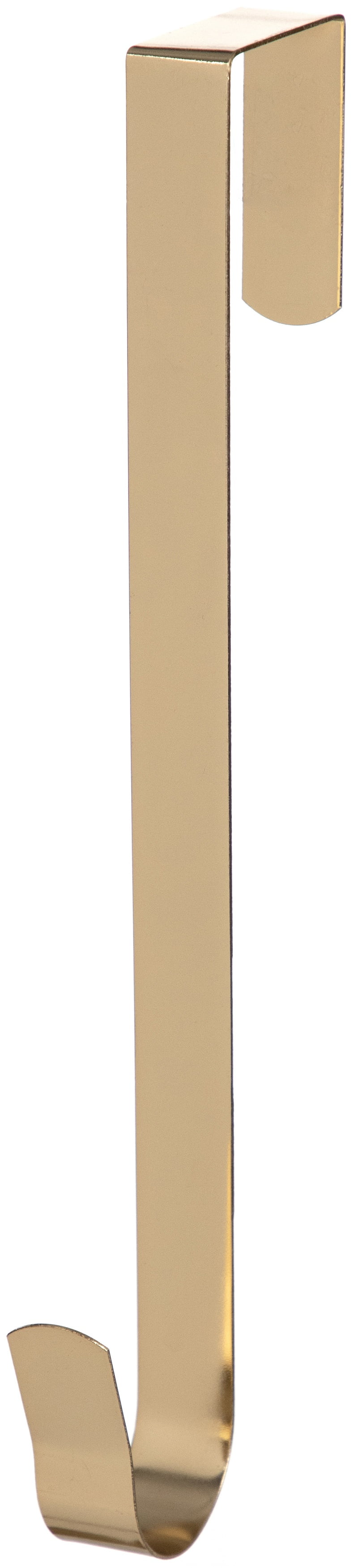 Heavy-Duty Gold Metal Door Wreath Hanger 12"