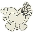 thumbnail image 1 of CousinDIY MDF Shape-Heart Butterfly, 1 of 2