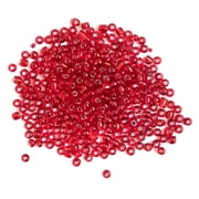 CousinDIY Mini Red E-Bead Pack   Solid Red Seed Beads for Jewelry Making, Bracelet Crafts, Beading Projects & DIY Creations