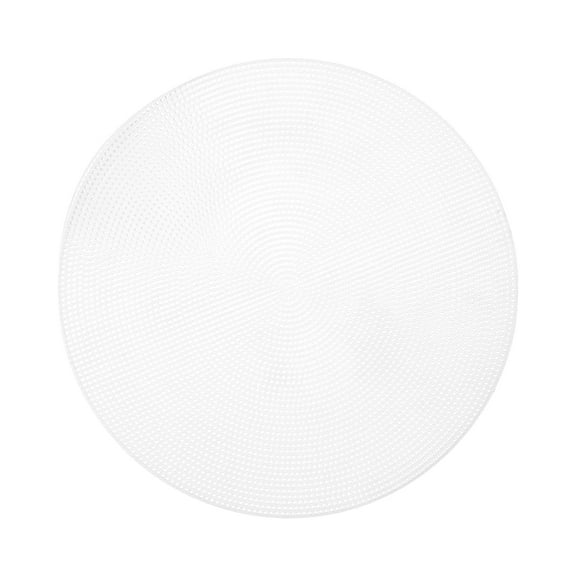 Cousin DIY 1 Count Plastic Stitching Canvas, 12" Round, Clear