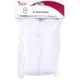 thumbnail image 1 of CousinDIY Pom-Poms 2" 8/Pkg-White, 1 of 2