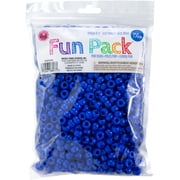 CousinDIY Pony Beads 6mmx9mm 750/Pkg -Blue