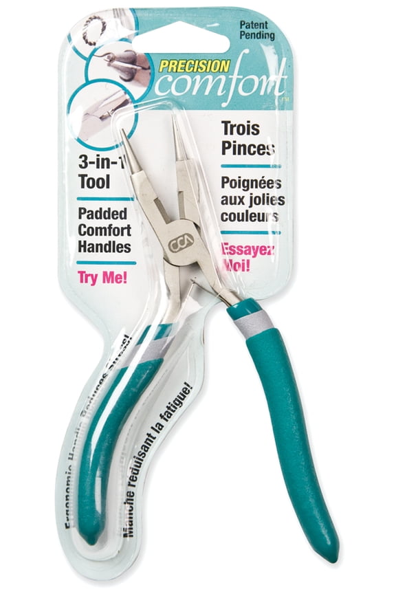 DIY Precision Comfort 3-In-1 Pliers-6"