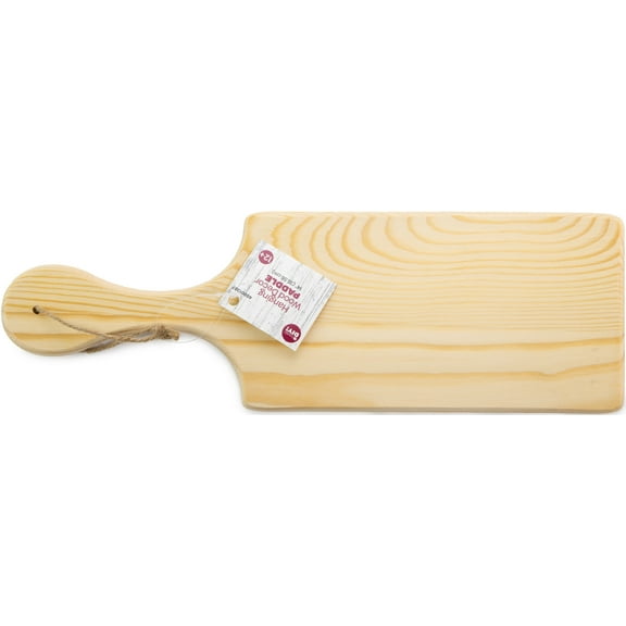 CousinDIY Unfinished Wood Paddle-14"X4.5"