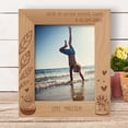 thumbnail image 1 of Cousins Are Different Beautiful Flowers In The Same Garden Personalized Wooden Frame 8" x 10" Brown (Vertical), 1 of 1