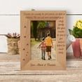thumbnail image 1 of Cousins Are Usually The First Friends We Have As Children Personalized Wooden Frame 4" x 6" Brown (Vertical), 1 of 1