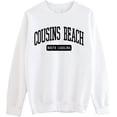 thumbnail image 1 of Cousins Beach North Carolina Sweatshirt - The Summer I Turned Pretty Fan Pullover Crewneck, 1 of 6