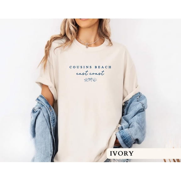 Cousins Beach Shirt Trendy Coastal Tee Trendy Bookish Tshirt TSITP Fan Summer Summer Vibes Shirt East Coast Beach
