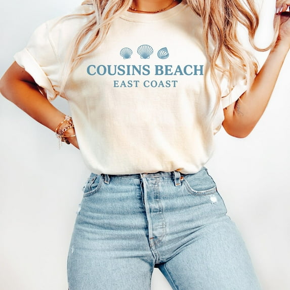 Cousins Beach Shirt,Vintage Beach T-Shirt ,Trendy Coastal Tee ,East Coast Beach Shirt ,Summer Vibes Shirt