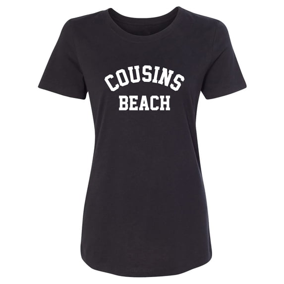 Cousins Beach Womens crewneck tee