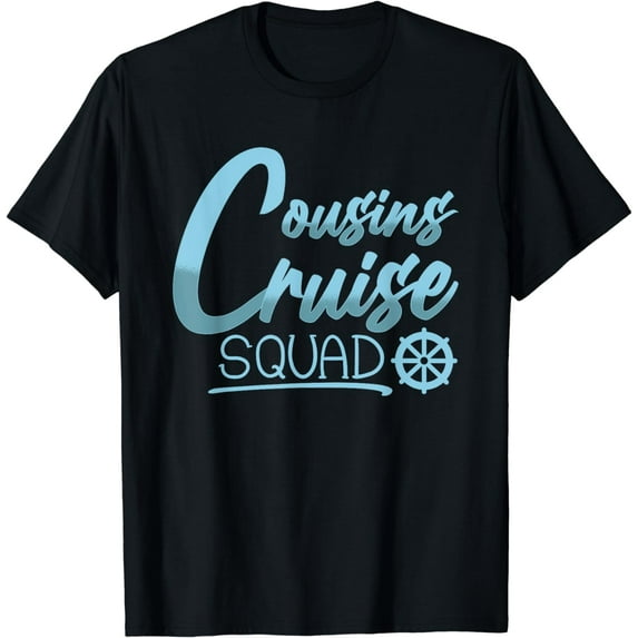 Cousins Cruise Squad Family Trip Matching Vacation Funny T-Shirt