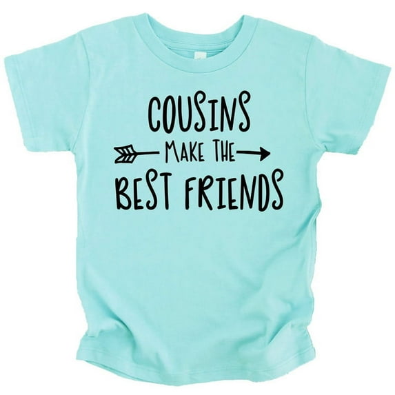 Cousins Make The Best Friend T-Shirt for Baby and Toddler Girls Fun Family Outfits Chill Shirt