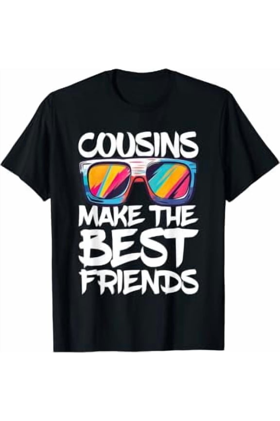 Cousins Make The Best Friends Shirt Boy Girl Cousin Crew T-Shirt