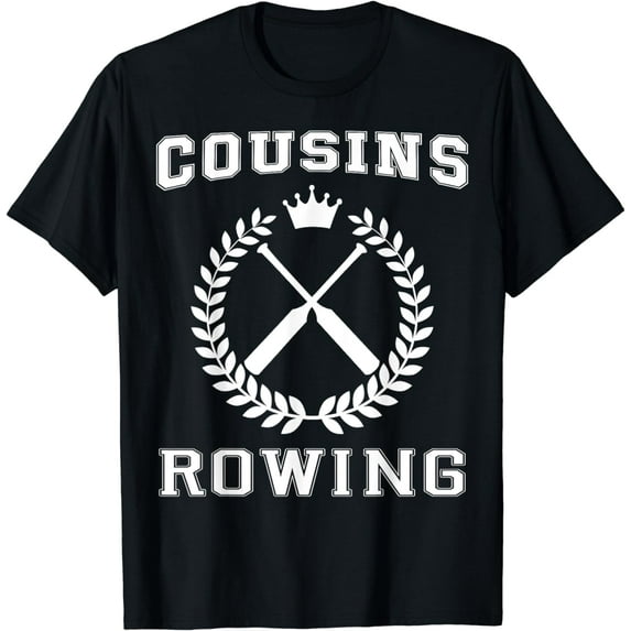 Cousins Rowing Shirt Men - Cricket or Baseball Fans T-Shirt