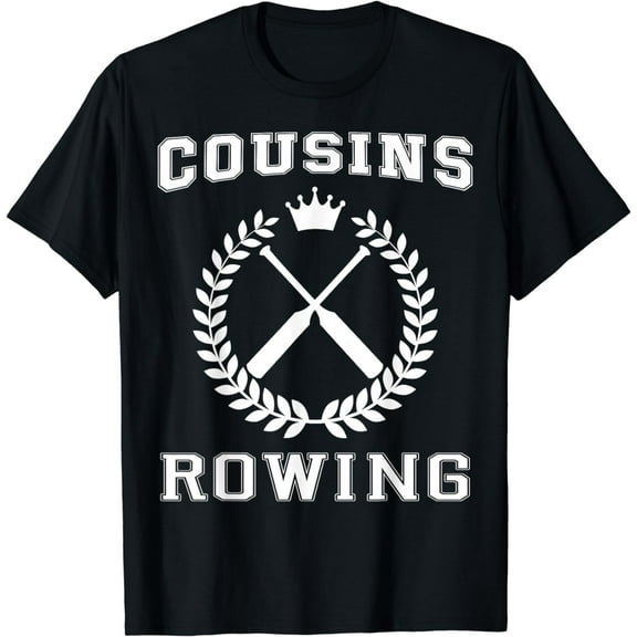 Cousins Rowing Shirt Men - Cricket or Baseball Fans T-Shirt