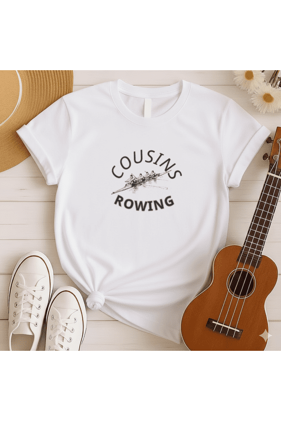 Cousins Rowing Team Graphic T-shirt, for men & women, S-5XL