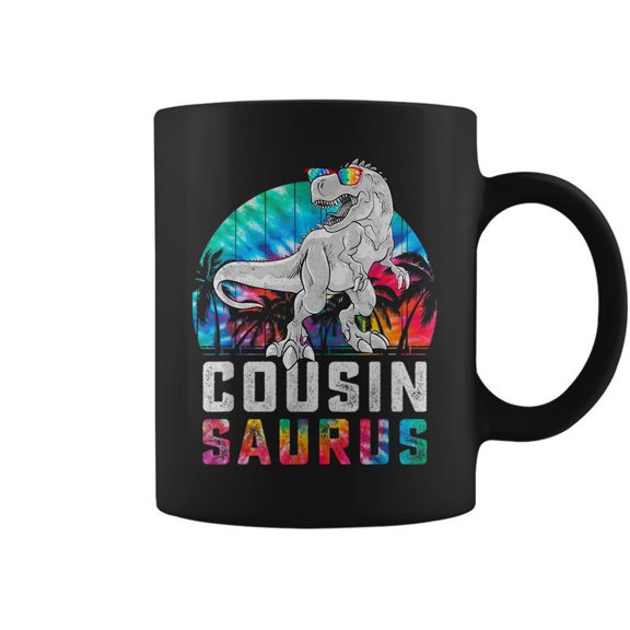 Cousinsaurus T Rex Dinosaur Cousin Saurus Family Matching Coffee Mugs